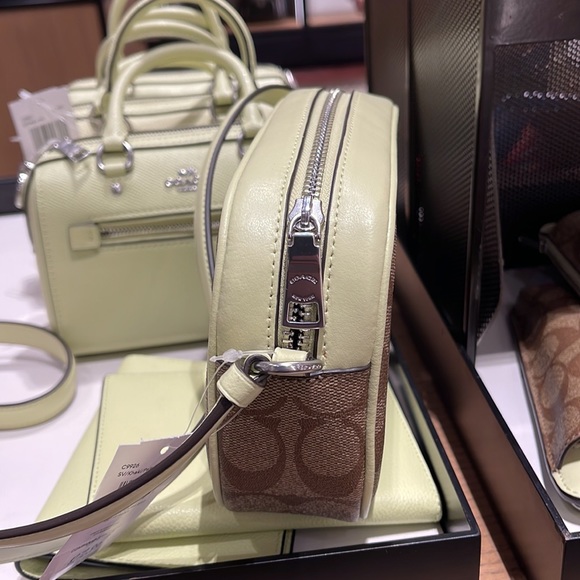 Coach Mini Jamie Camera Bag In Signature Canvas
SV/Khaki/Pale Lime - Picture 4 of 16